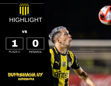 Compacto mejores jugadas Plaza Colonia 1 vs Peñarol 0 Campeonato Apertura 2025